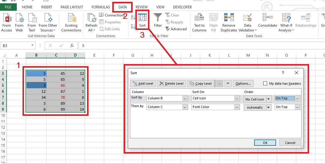 cara Mengurutkan data di Excel Menurut Kriteria tertentu