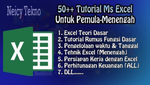 50+ Tutorial Excel Untuk Pemula Hingga Menenga…