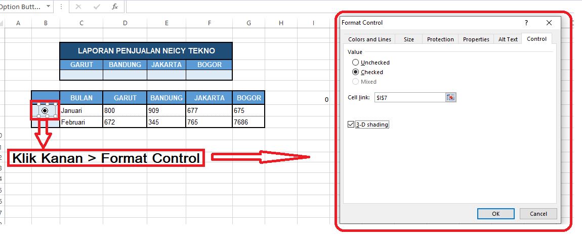 Button Excel