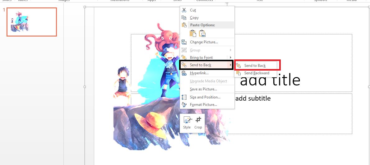 Mengganti Background Power Point dengan Gambar