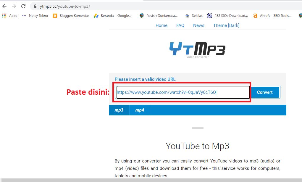 Cara Konversi Video Youtube ke Mp3