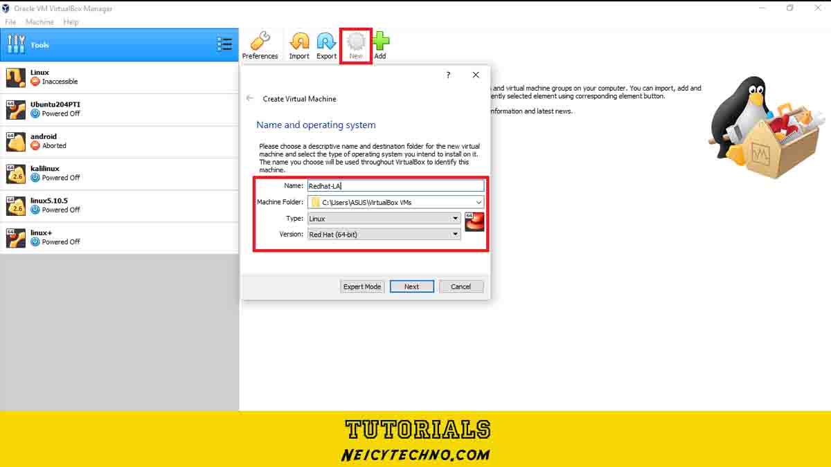 new virtualitation OS