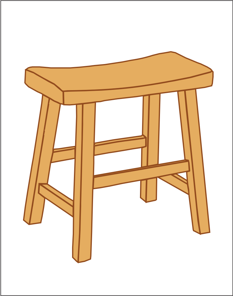 unique short chair