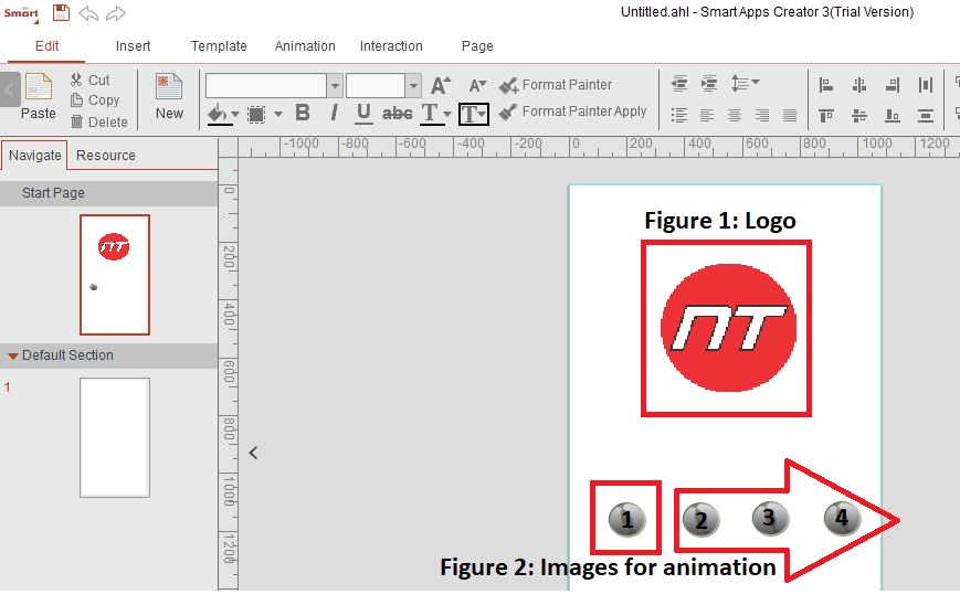 Creating a Loading Start Page in Smart Apps Creator
