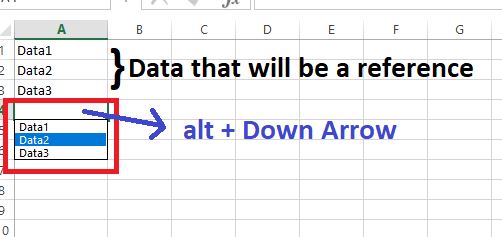 Creating Dropdowns by Recording Data in Excel Cells