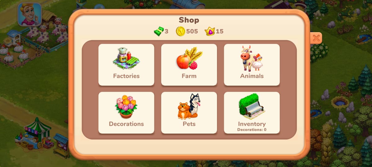 Shop and Increase Reputation