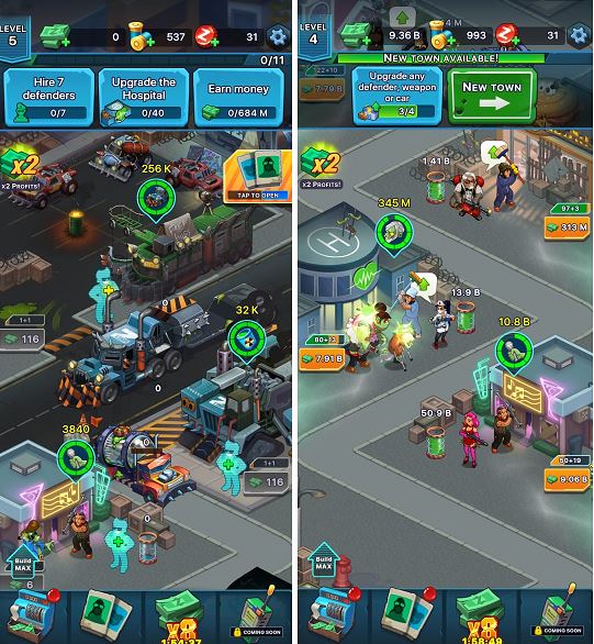 Isi Setiap Formasi Hero Idle Zombie Survival