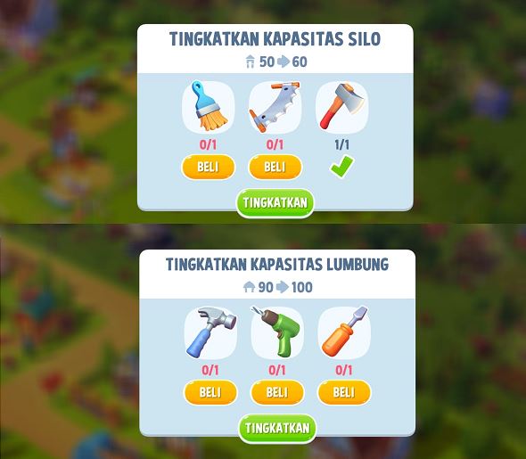 Tips meningkatkan Lumbung dan Silo di Game FarmVille