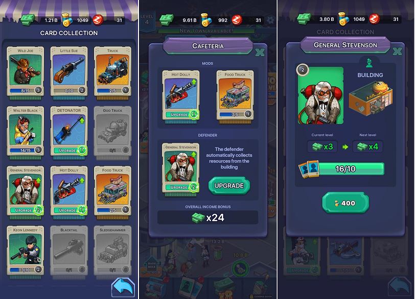 Tips Upgrade Hero Cards