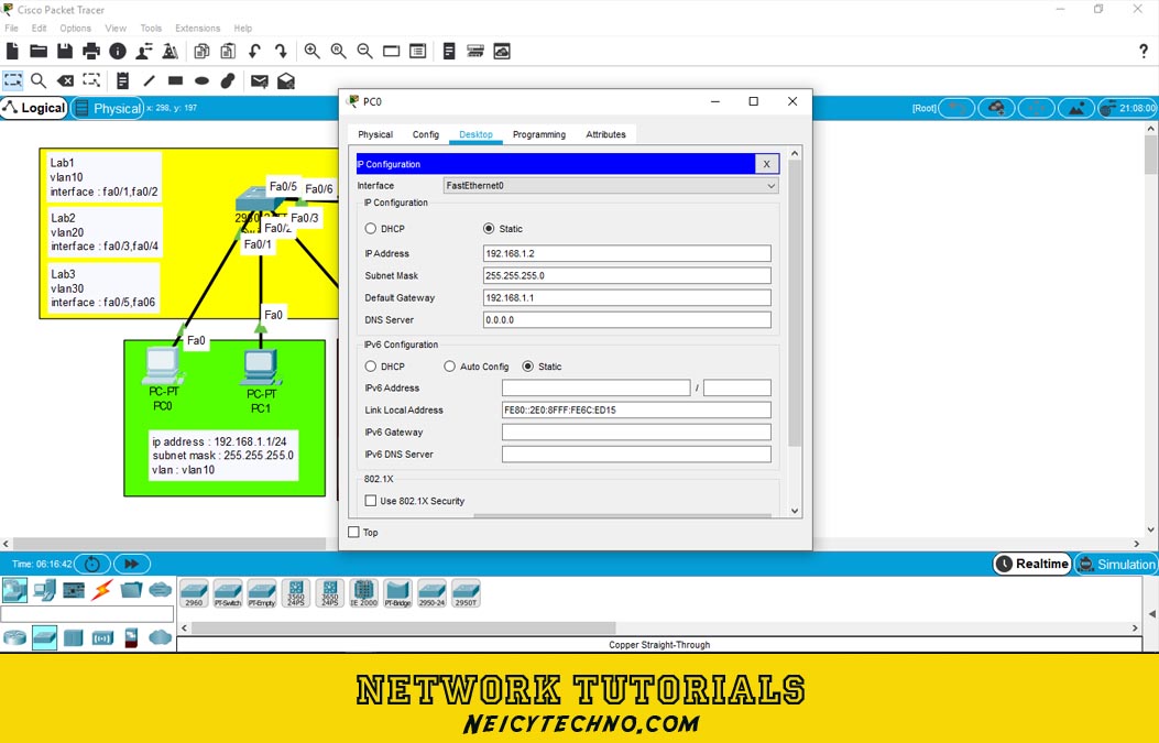 IP Address Configuration