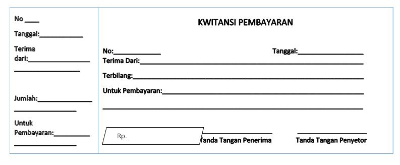 Contoh Kwitansi Pembelian Barang