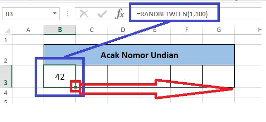 Cara Mengacak Nomor Undian