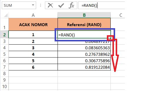 Cara mengacak angka 6 digit