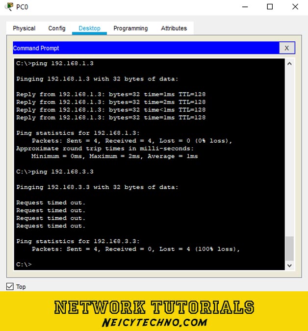 test ping