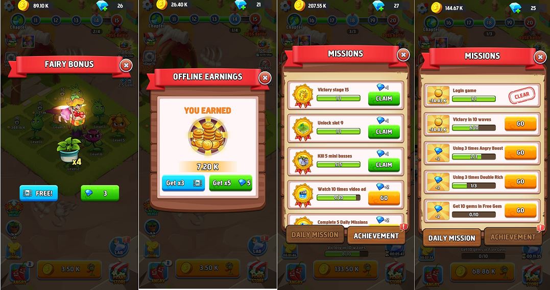 Tips menyelesaikan Misi dan mendapatkan hadiah di Zombie Defense