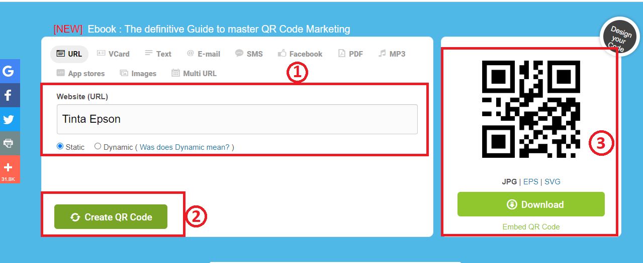 Membuat Barcode di Hp dan Komputer Online