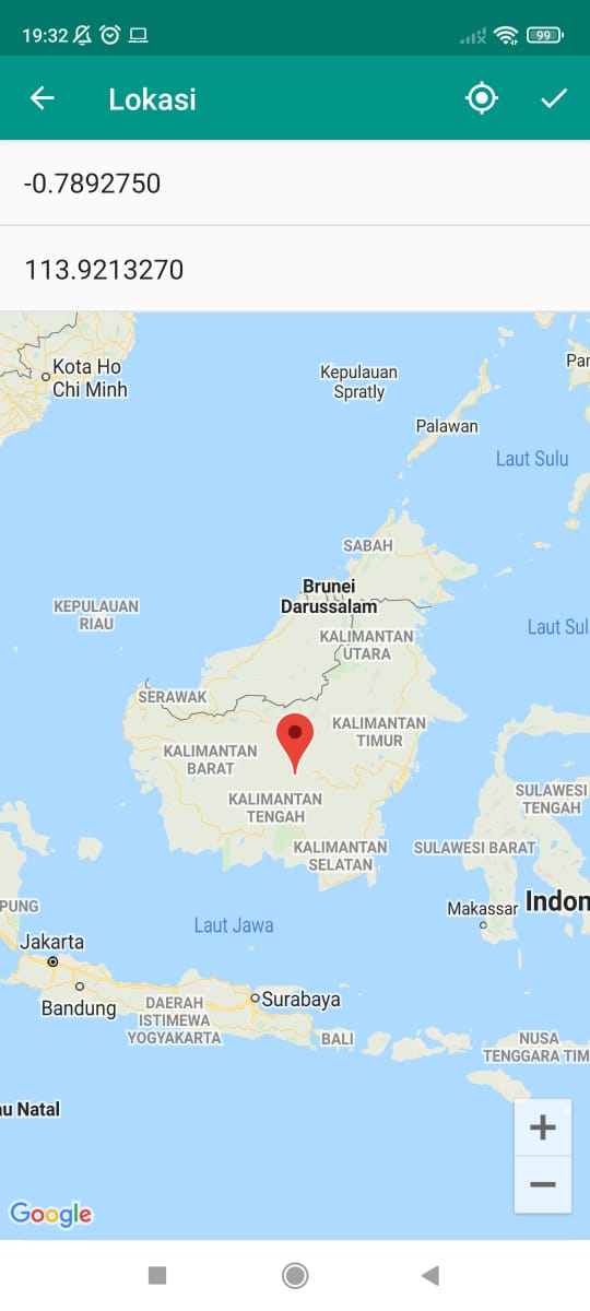 Membuat Barcode menggunakan google Maps