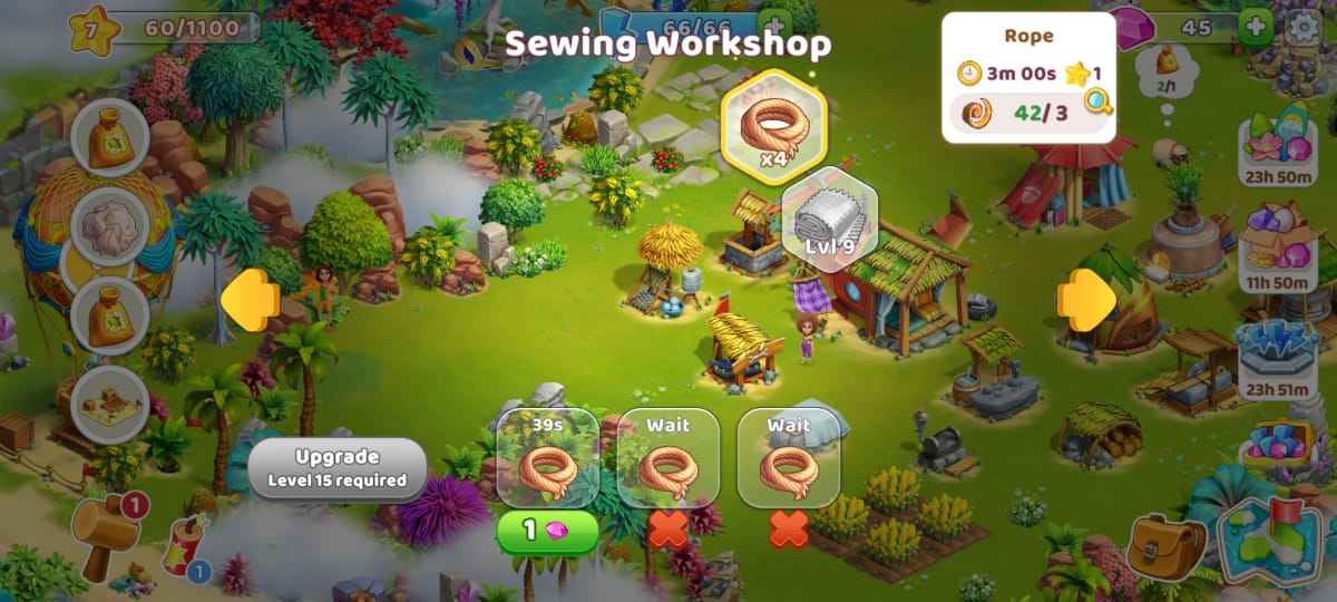 Tips Memperbanyak bahan baku di Game Bermuda adventures