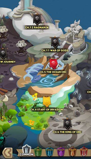Tips menyelesaikan Chapter Story Hero Summoner