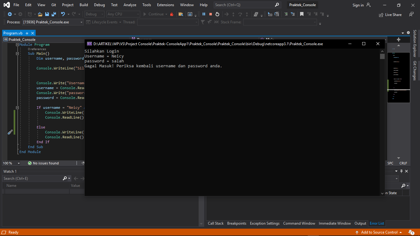 efek operator AND