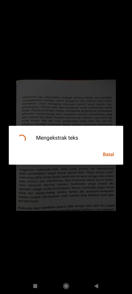 Aplikasi Pengubah Gambar Menjadi Teks untuk Android
