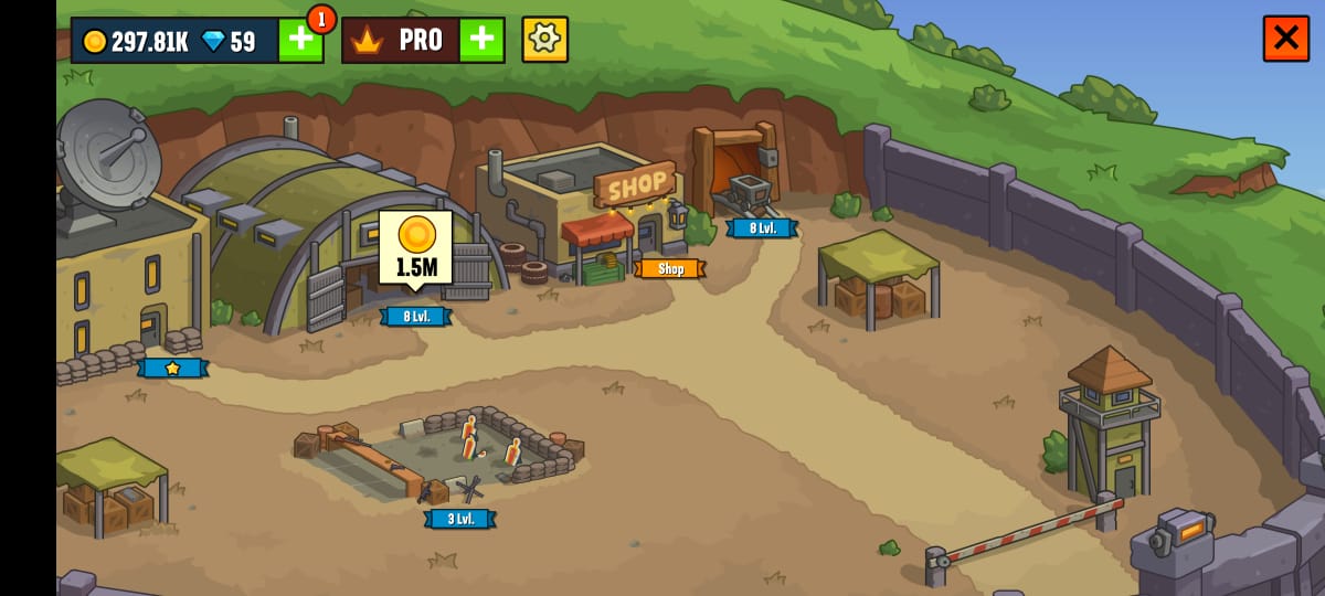 cara memperkuan Camp dalam game WWD