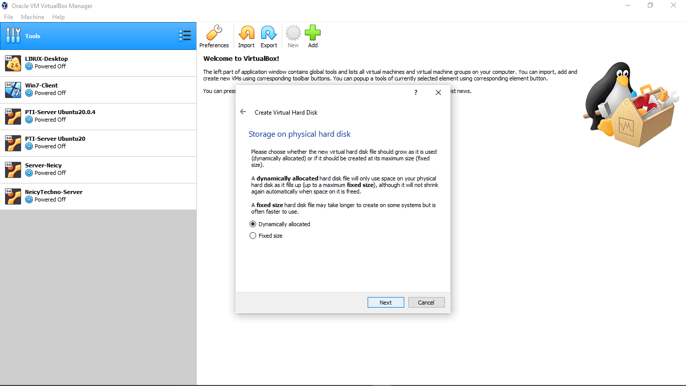 Dynamicall allocated