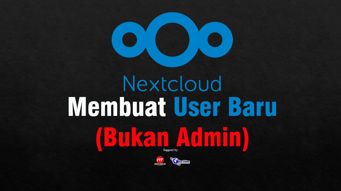 Membuat User baru (bukan admin)
