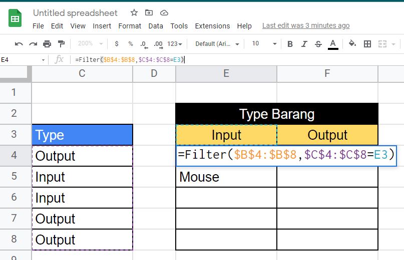 Cara Memfilter Data Sesuai dengan Kriteria Tertentu Menggunakan Rumus Fungsi Filter