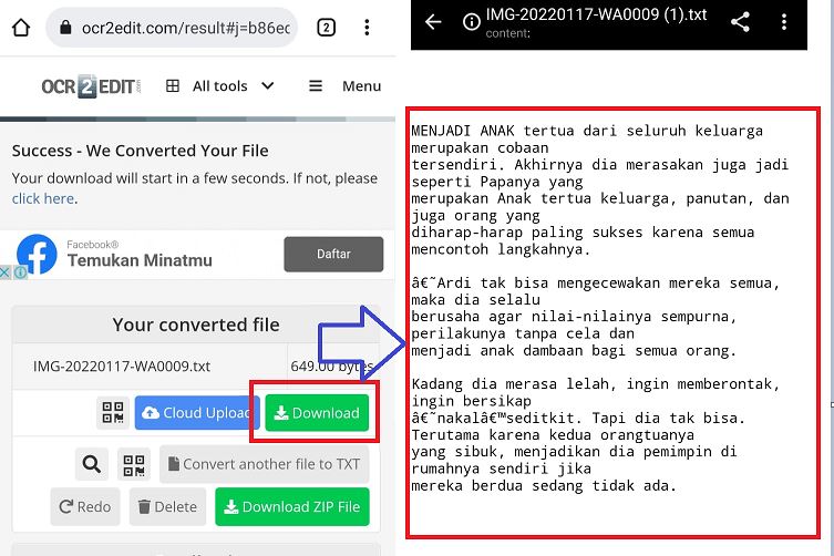 Tutorial Mengubah Gambar Menjadi Teks di HP Tanpa Aplikasi