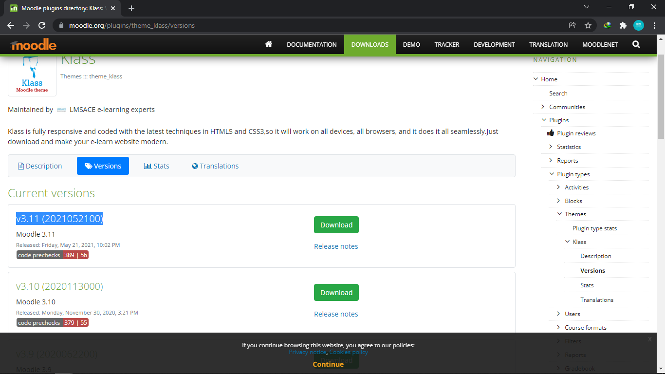 Download Themes Moodle Terbaru
