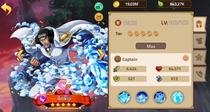 Apakah ada Trik untuk mendapatkan Hero Level SS di Game Ocean Saga One Piece??