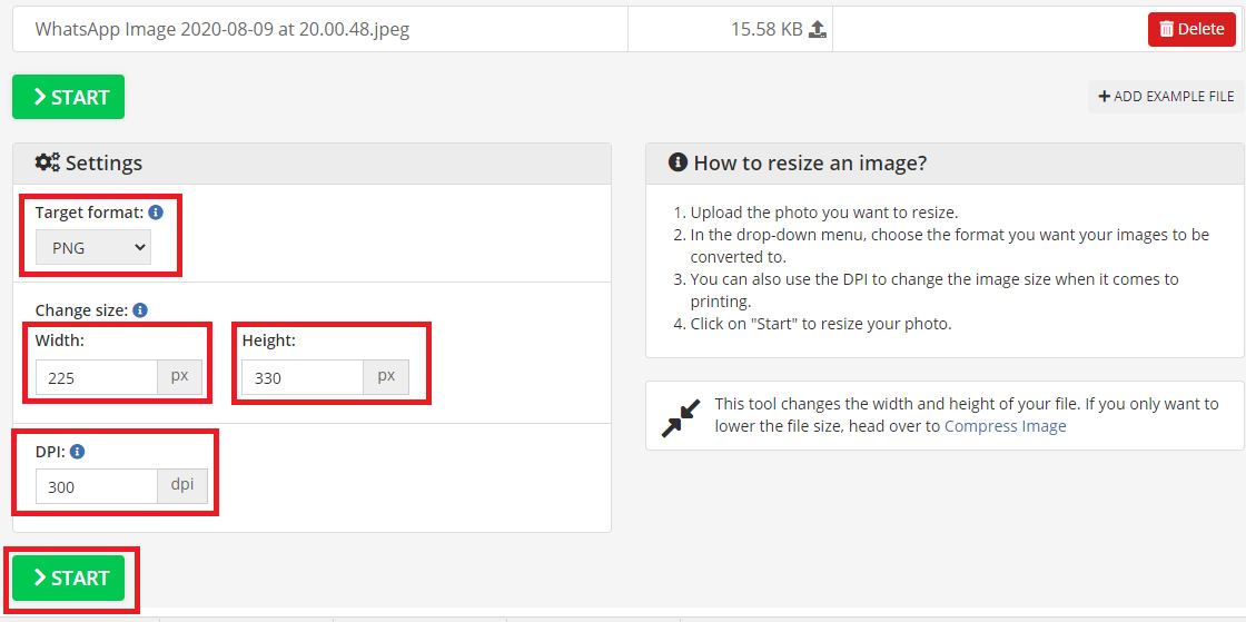 Cara Membuat Ukuran Foto 2x3 3x4 4x6 Online Tanpa Aplikasi