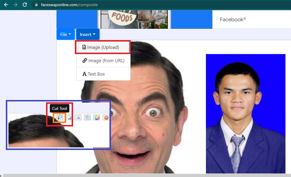 Cara Edit Foto Potong dan Tempel Online Gratis