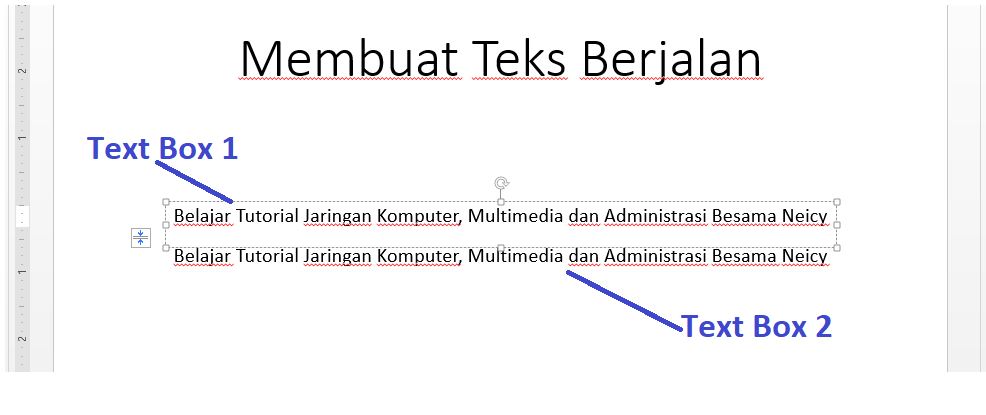 Cara Mudah Membuat Tulisan Berjalan di PowerPoint 2013