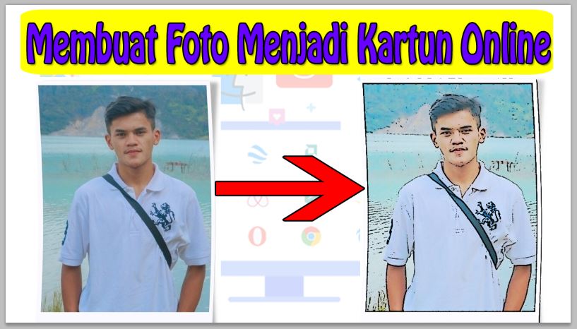 Edit Gambar Jadi Kartun Online (Edit Foto Cartoon Online)