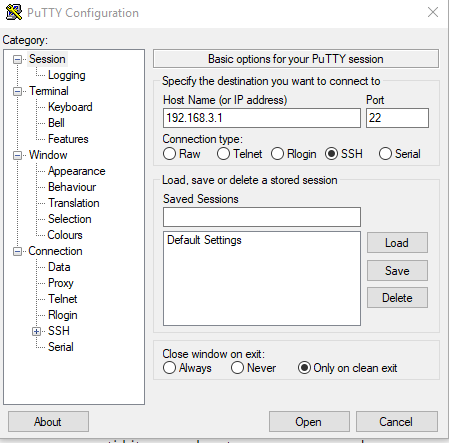 Cara menggunakan ssh putty untuk mikrotik