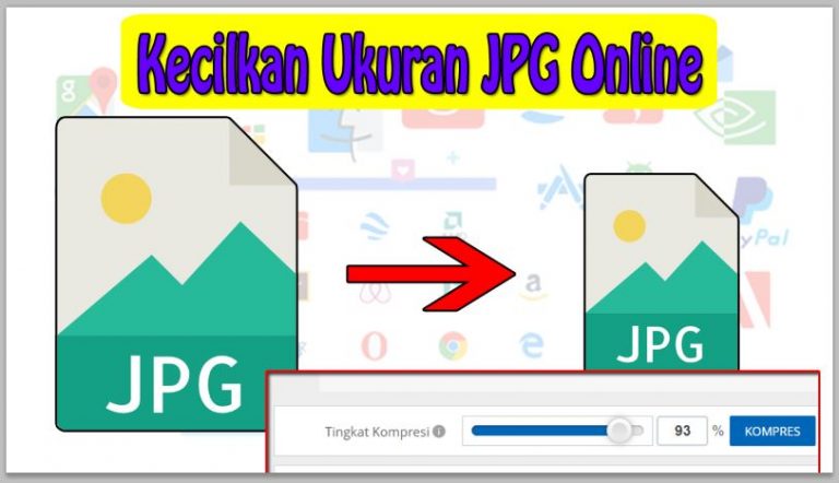 Kecilkan Ukuran JPG Online