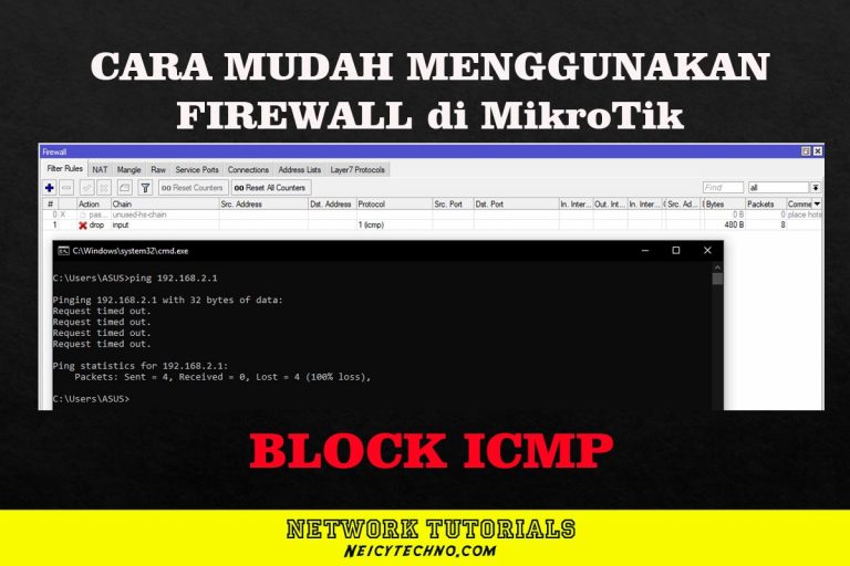 konsep dasar penggunaan firewall mikrotik