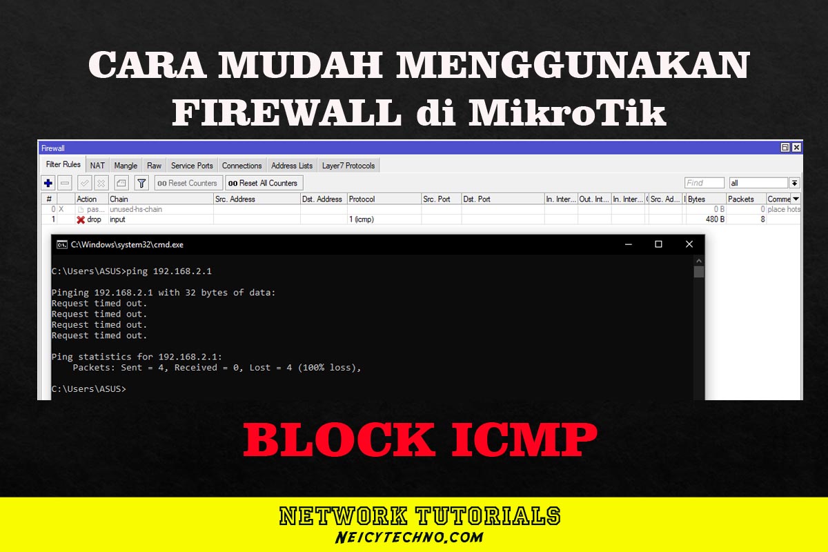 konsep dasar penggunaan firewall mikrotik