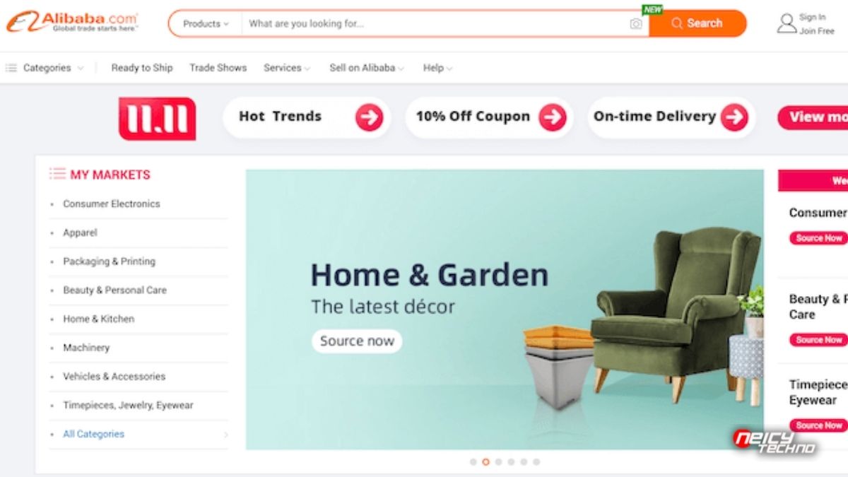 Sistem Berjualan Di Alibaba