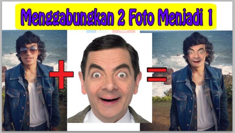 Cara Menggabungkan 2 Foto Menjadi 1 Online