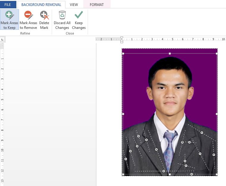 Cara Mengubah Background Foto di Microsoft Word