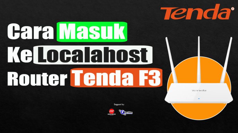 Cara masuk localhost tenda f3