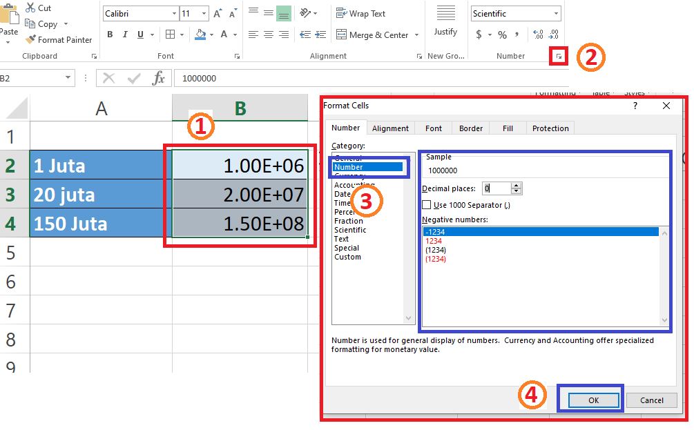 Cara Menulis Angka 0 Di Bagian Belakang Data Secara Otomatis di Excel Cara Menulis Angka 0 Di Bagian Belakang Data Secara Otomatis di Excel