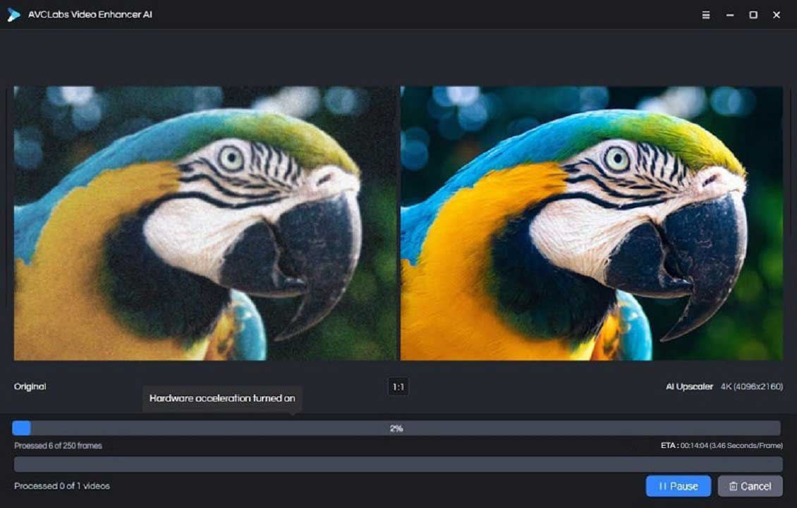 AVCLabs AI Image Enhancement