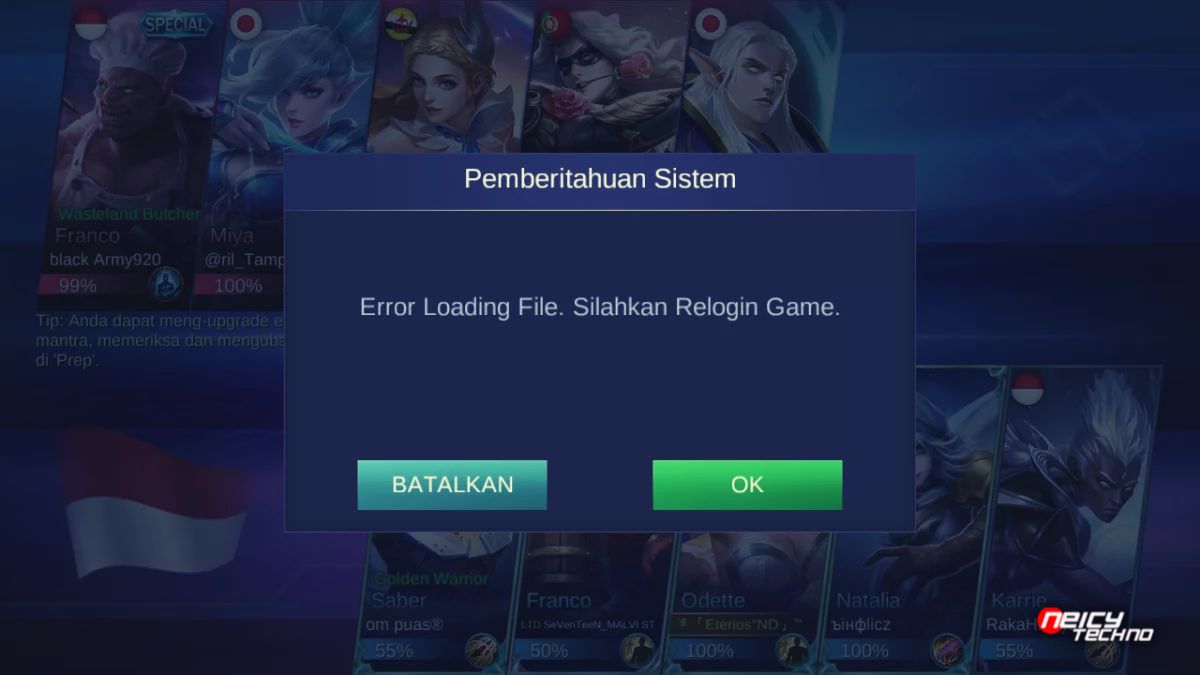 Cara Mengatasi Aplikasi Mobile Legend Tidak Bisa Dibuka