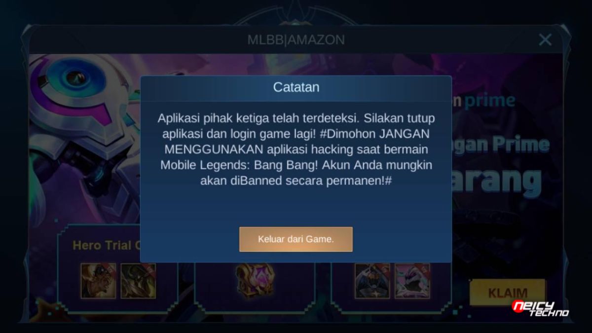 Cara Mengatasi Aplikasi Pihak Ketiga Mobile Legend