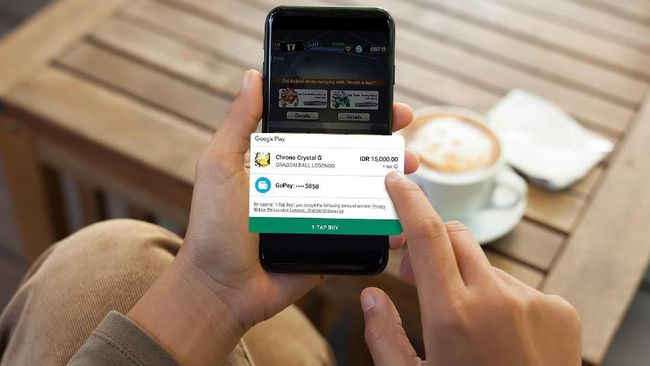 Cara Aktivasi Gopay di Google Play langsung dalam Game