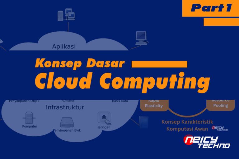 background konsep komputasi awan